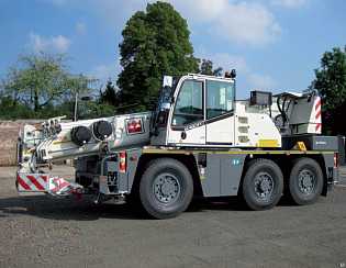 Автокран короткобазный TEREX DEMAG AC-40 – кран 40 т, стрела 31 м