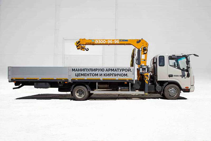 Манипулятор MITSUBISHI FUSO — кран 3 т, кузов 5 т
