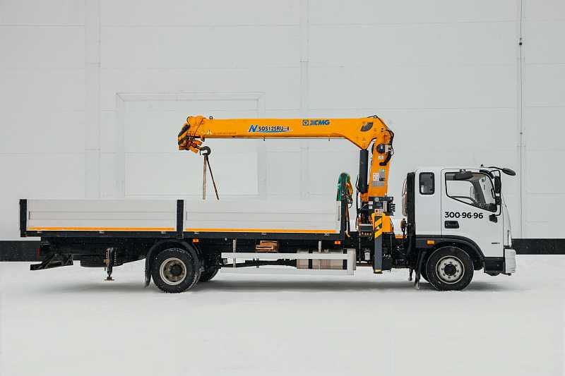 Манипулятор ISUZU — кран 5 т, кузов 7 т