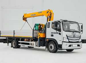 Манипулятор ISUZU — кран 5 т, кузов 7 т